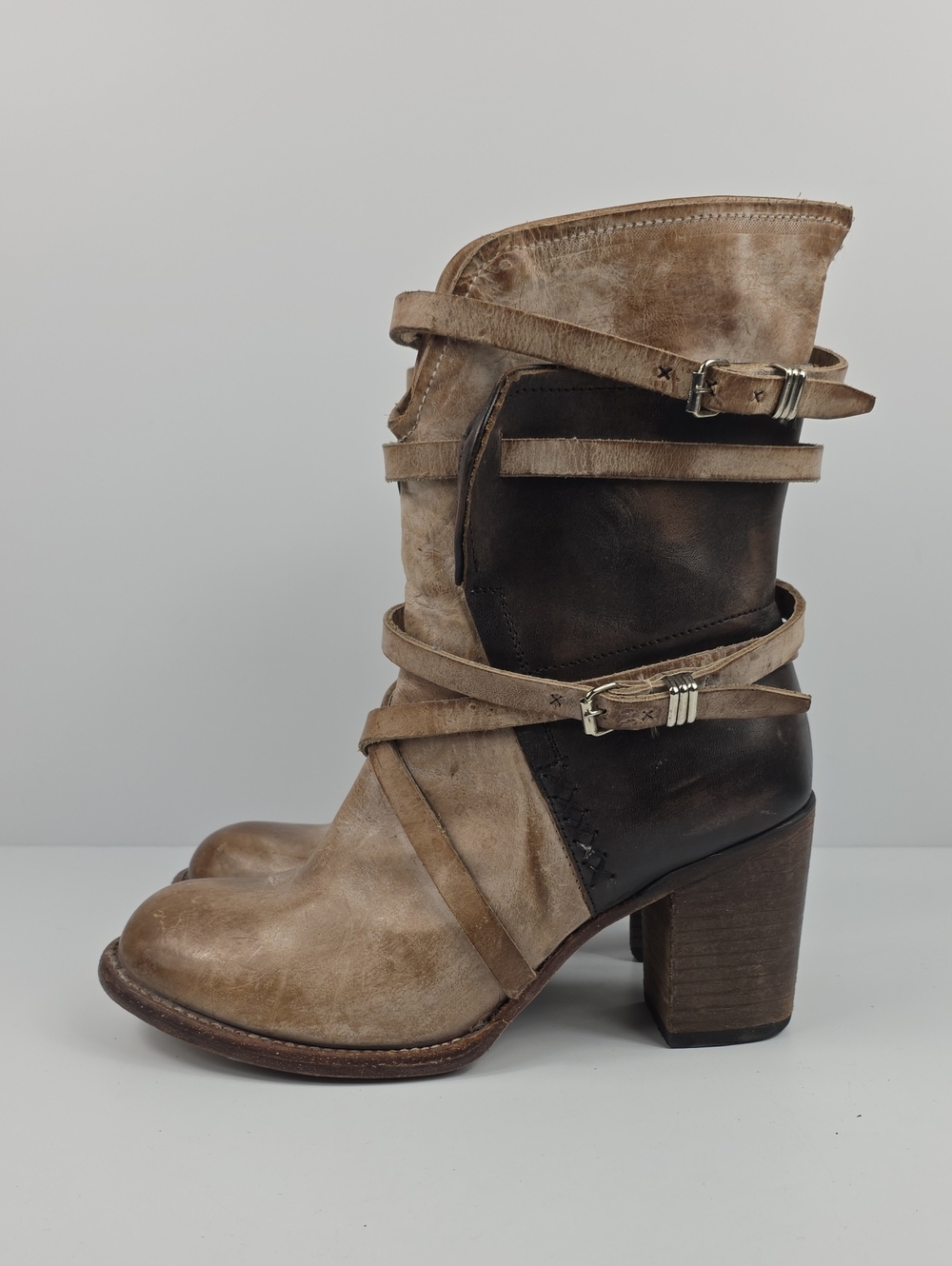 Freebird By Steven Baker Leather Women's Boots Size 9 - Picture 8 of 13